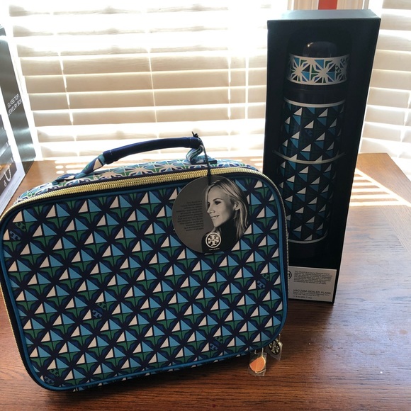 tory burch lunch bag